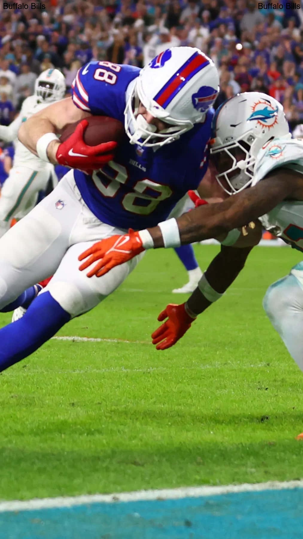 Buffalo Bills Player Celebrating Touchdown Buffalo Bills Buffalo Bills Player Celebrating Touchdown Buffalo Bills